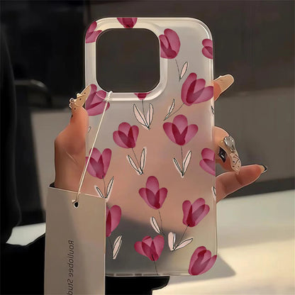 Transparent Matte Cases Iphone 17 16 18 15 Pro Max Case 14 12 11 13 Air Fundas Shockproof Cover Soft