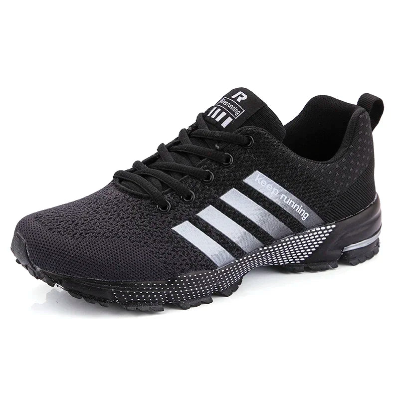 Unisex Breathable Mesh Running Sneakers – Casual Sports Shoes