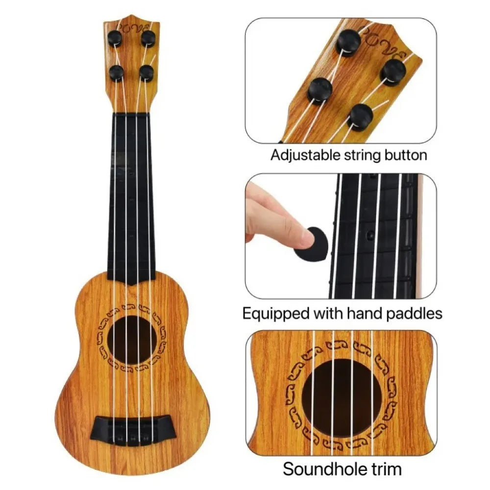 Kids Toy Ukulele Guitar – 14in Beginner Music Instrument for Children