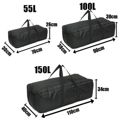 Large Travel Duffle Bag – Camping & Outdoor Storage 55L–150L