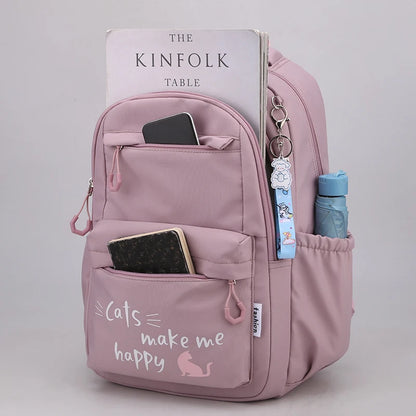 Kawaii Girls School Backpack – Cute Kids Book Bag