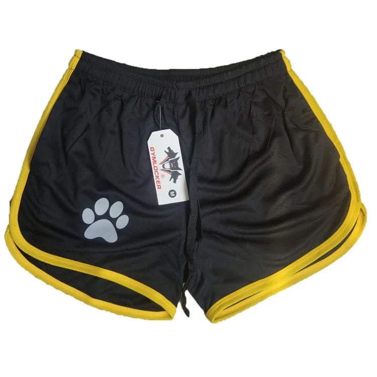 Men's Mesh Running Shorts Breathable Gym Fitness Short Pants