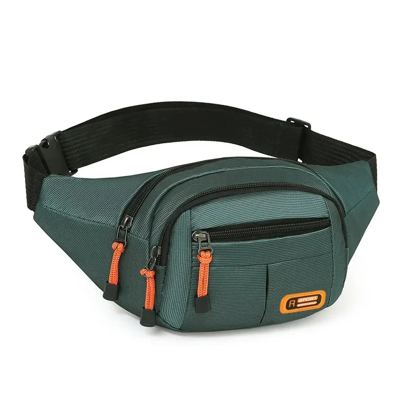 Waterproof Fanny Pack – Large Capacity Oxford Waist Bag