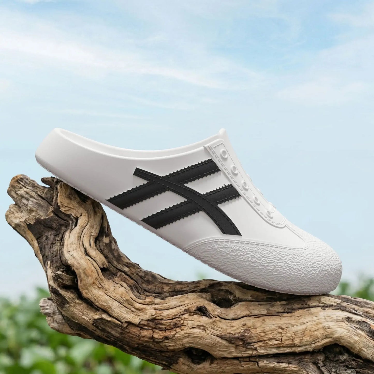 Women's Slip-On Mule Sneakers – Platform EVA Clogs
