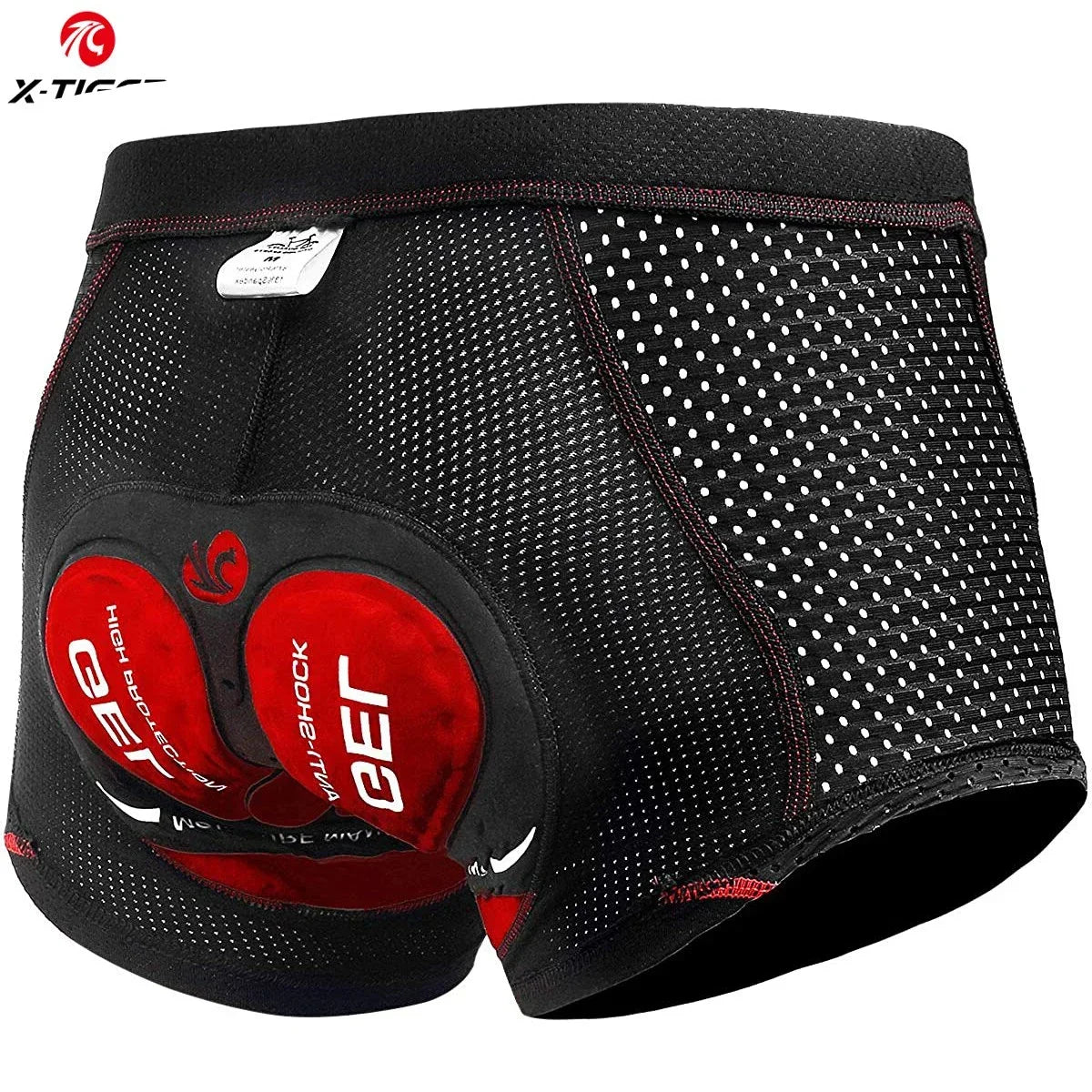 X-Tiger Men's 5D Gel Pad Cycling Underwear Shorts – MTB Road Bike