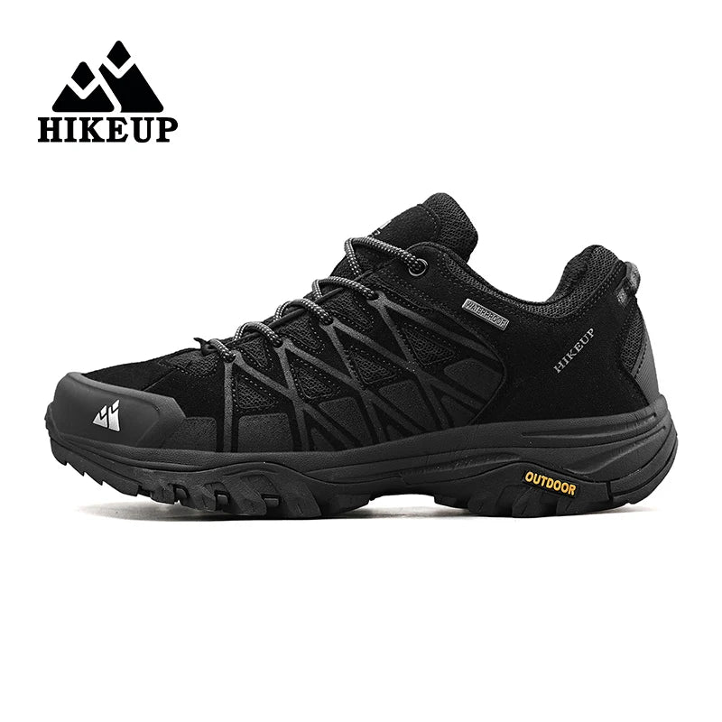 Men's Hiking Shoes – Breathable Lace-Up Outdoor Trekking Sneakers