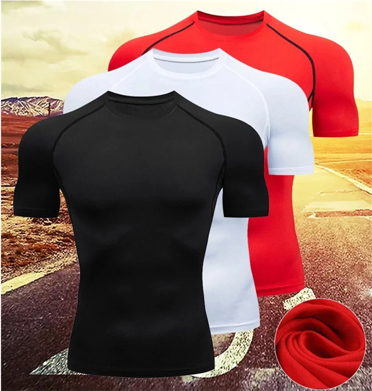 Men's Compression Tank Top – Quick-Dry Sleeveless Gym Vest