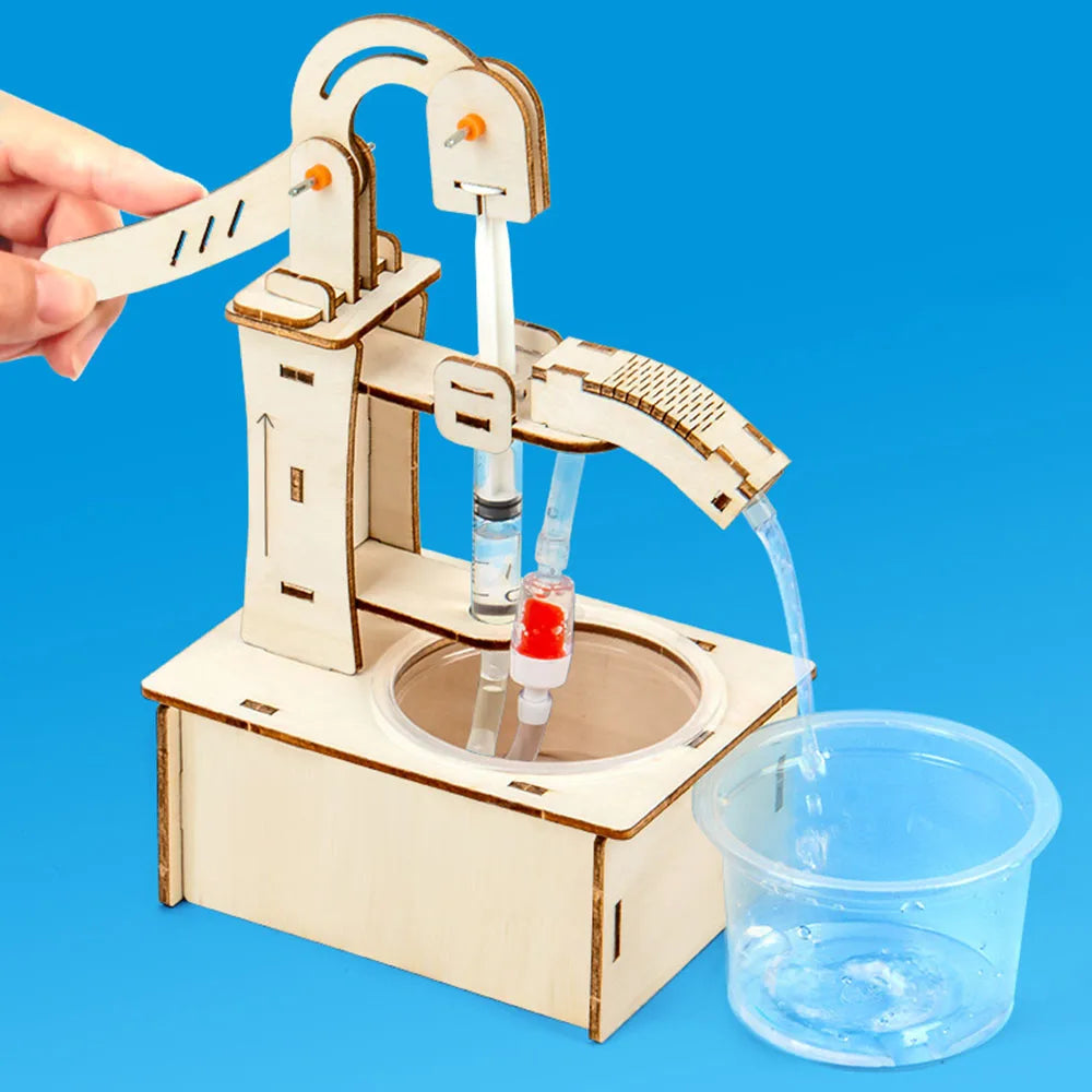 DIY STEM Science Kit for Kids – Build & Learn Wooden Models (33 Styles)