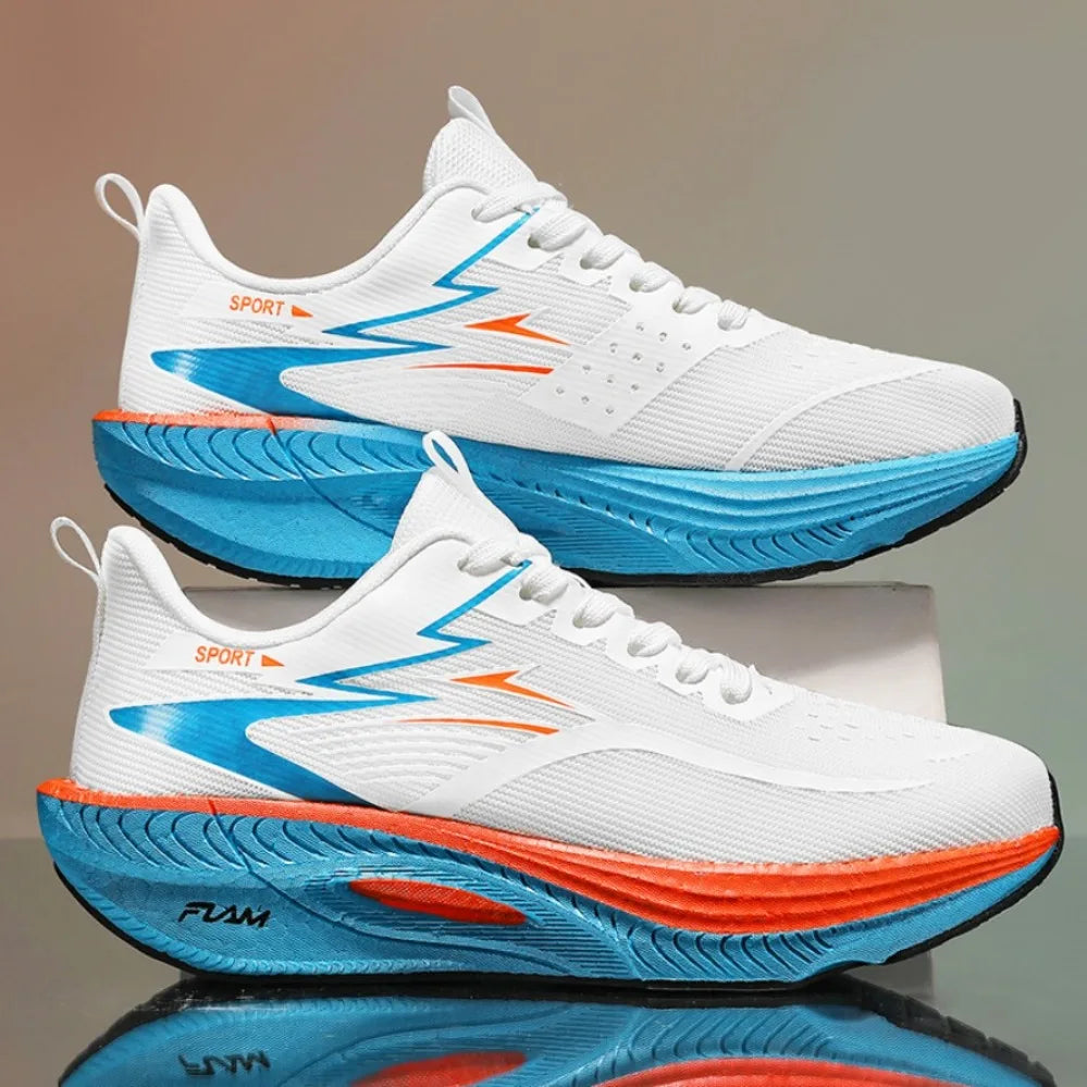 Mesh Running Sneakers – Unisex Sport Shoes with Cushioned Sole