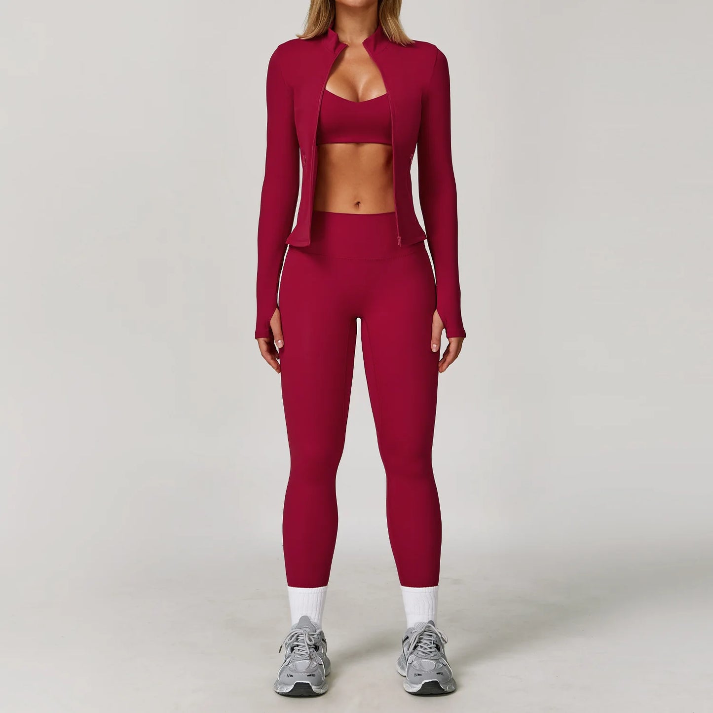 Women's Yoga Set – 2 & 3 Piece Sports Bra & Shorts Activewear