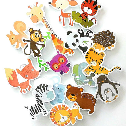 Kids Bath Toys Soft EVA Foam Floating Wall Stickers