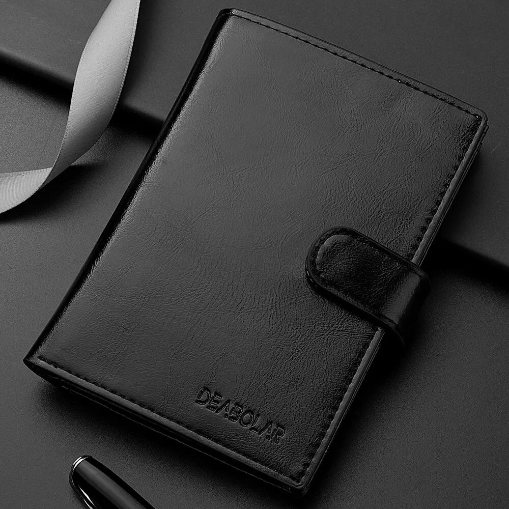 Passport Wallet & Card Holder – Men's Leather Travel Organizer