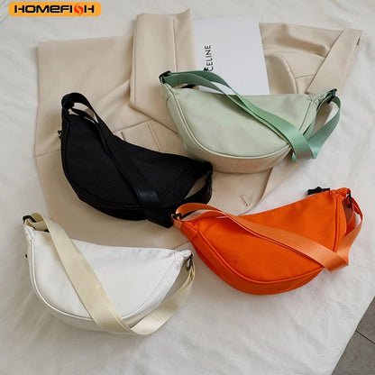 Crossbody Shoulder Bag – Casual Lightweight Crescent Messenger Bag