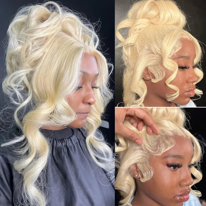 613 Honey Blonde Body Wave Wig – 13x6 & 360 Lace Frontal, 250% Density