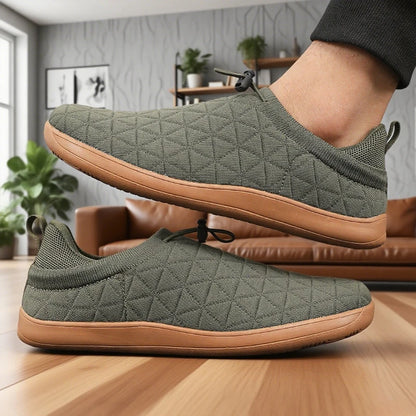 Men's Wide Barefoot Sneakers Breathable Mesh Zero Drop