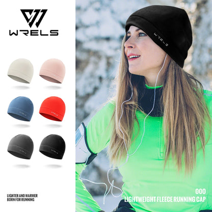 Wrels Thermal Running Beanie Hat – Lightweight Stretch Skull Cap for Sports