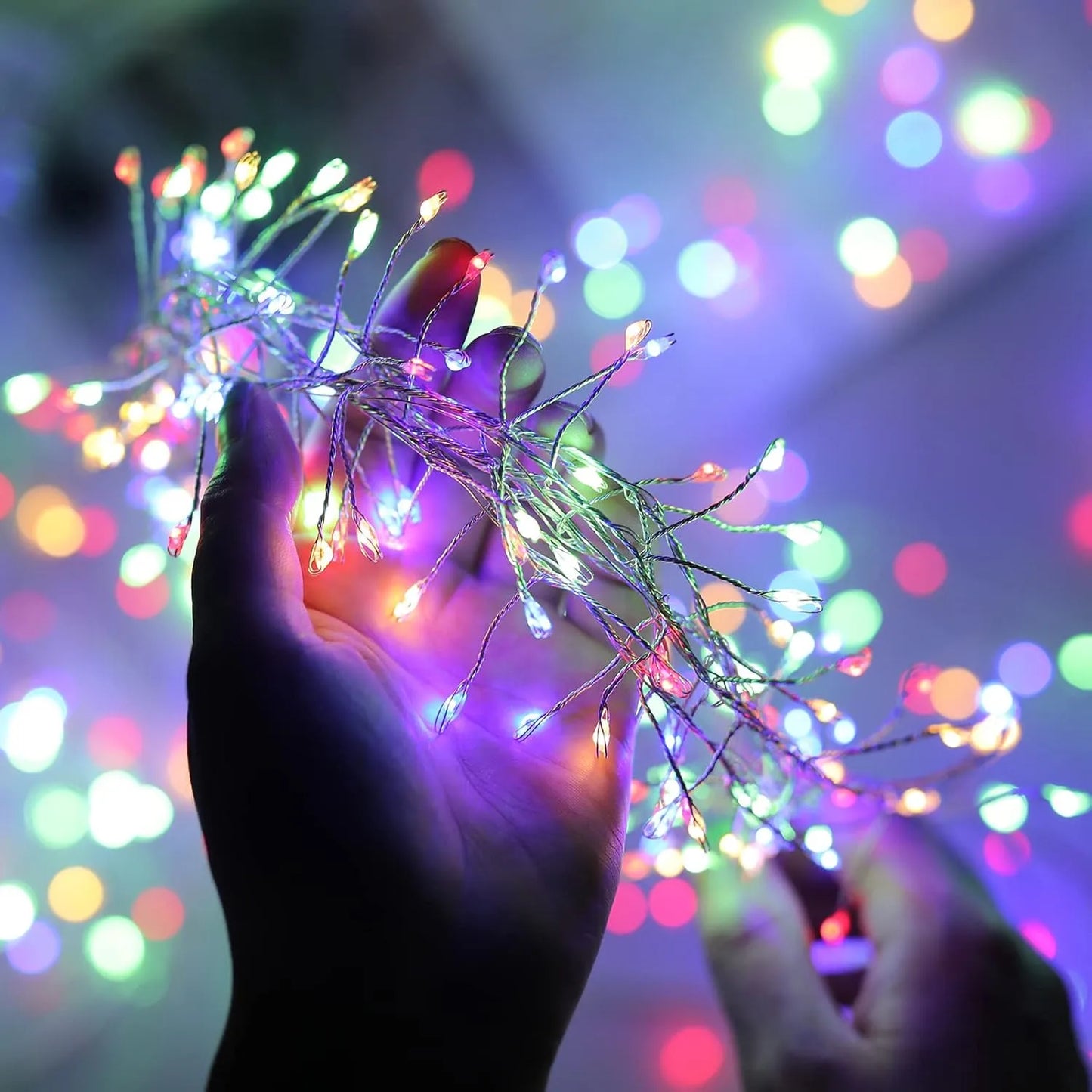 3 6 9m Usb Power Led Firecracker String Lights Remote Control Garland Fairy Wedding Party Garden