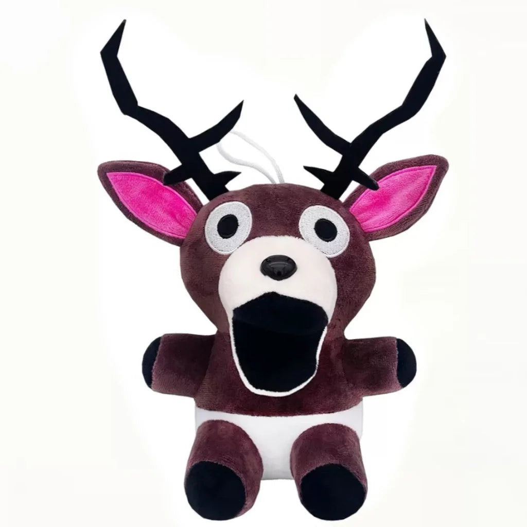 Forest Survival Plush Stuffed Animal Doll – Deer & Owl