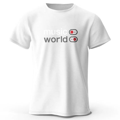 Music World Graphic T Shirt Oversized Cotton Unisex Tee