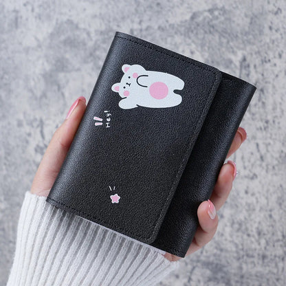 Cute Cartoon Small Wallet for Women – Card Holder Coin Purse