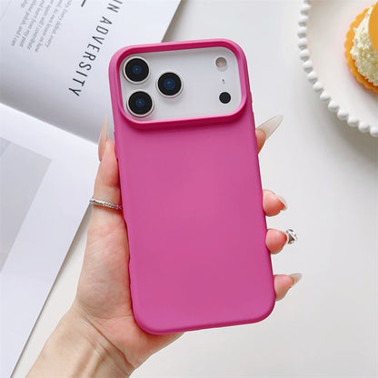 Matte Candy Color Phone Case Iphone 17 Air 16 16e 15 Pro Max Liquid Silicone Shockproof Protection