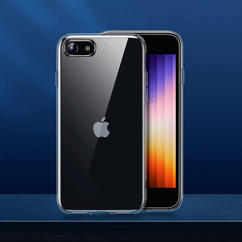 Clear Silicone Soft Case Iphone Se 2022 2020 7 8 Universal Ultra Thin Back Cover Apple Se2 Se3
