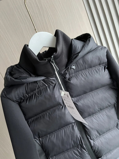 Women's Hooded Down Jacket – Lightweight Warm Zip-Up Sports Coat