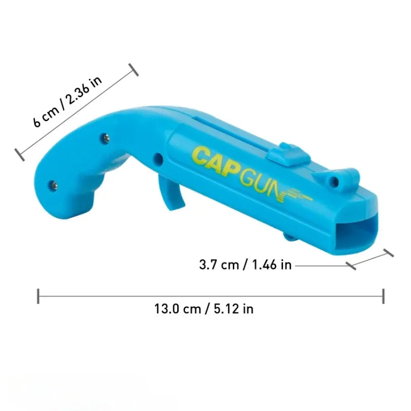 Cap Gun Beer Bottle Opener Portable Beverage Drinking Opening Launcher Kitchen Party Supply Bar Tool