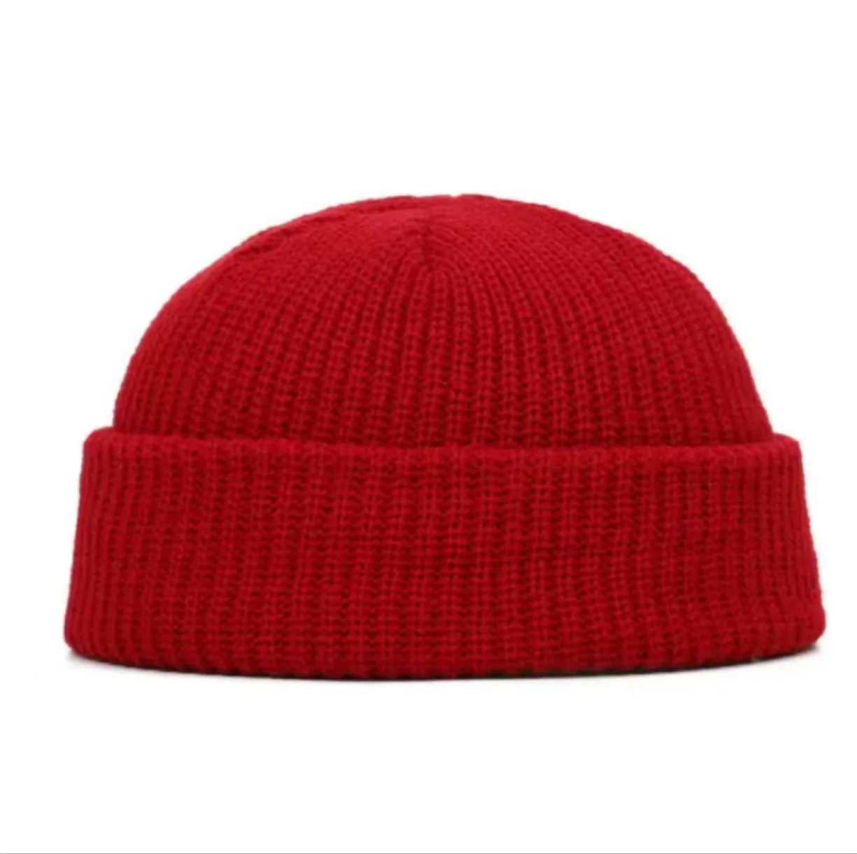 Winter Knit Beanie – Warm Thermal Running Hat for Outdoor Sports & Cycling