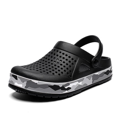 Men's Clog Sandals – Lightweight Breathable Hole Shoes