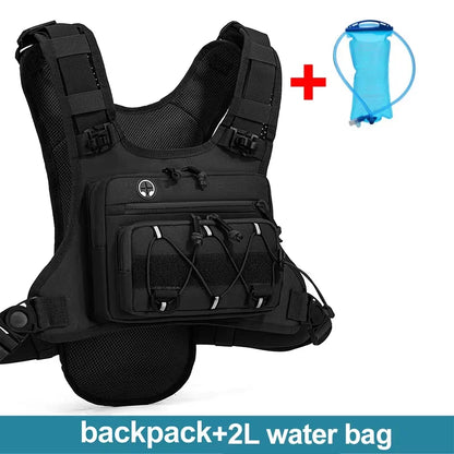Hydration Vest Running Pack – Tactical Chest Bag for Hiking & Marathon