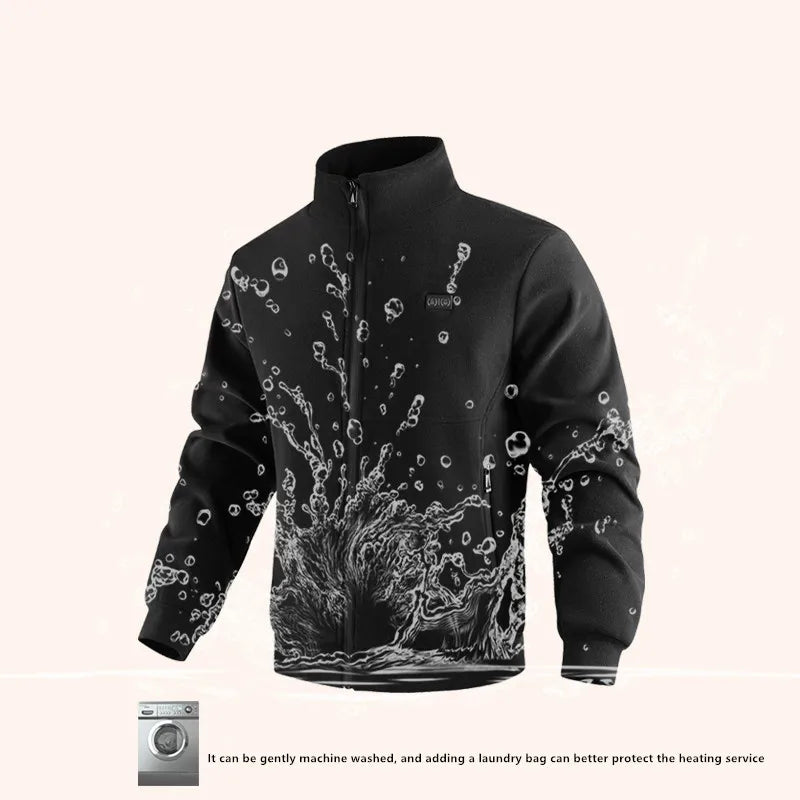 8-Zone Electric Heated Jacket for Men & Women