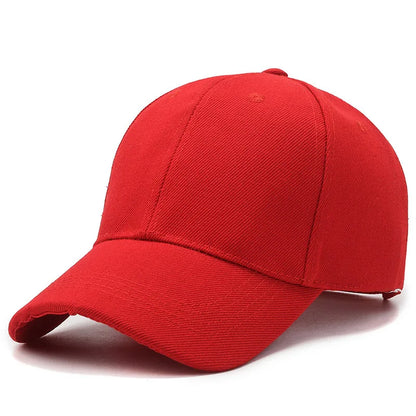Plain Baseball Cap – Unisex Adjustable Snapback Dad Hat
