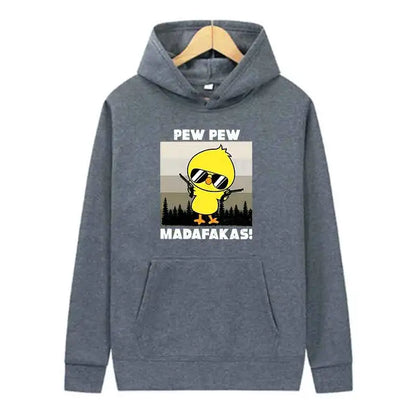 Chicken Graphic Hoodie Casual Unisex Pullover Sweatshirt