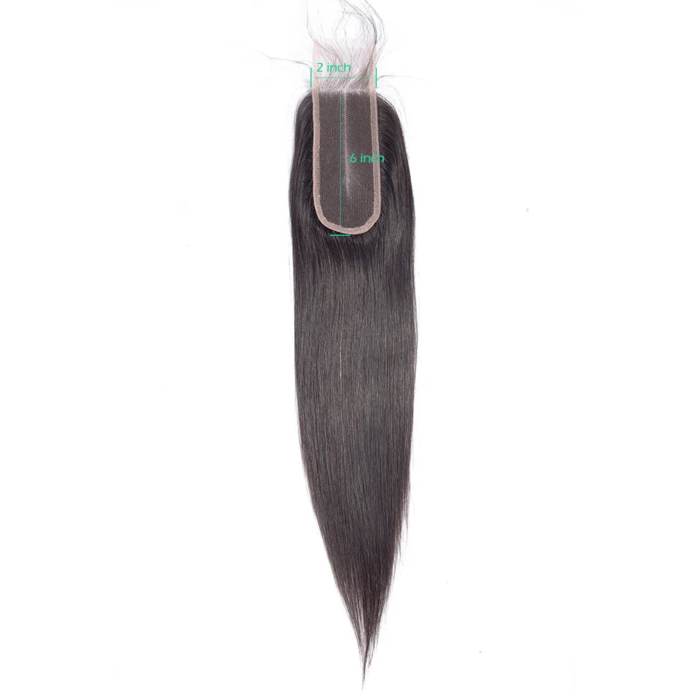 Straight Human Hair Lace Closure & Frontal - Remy Hair