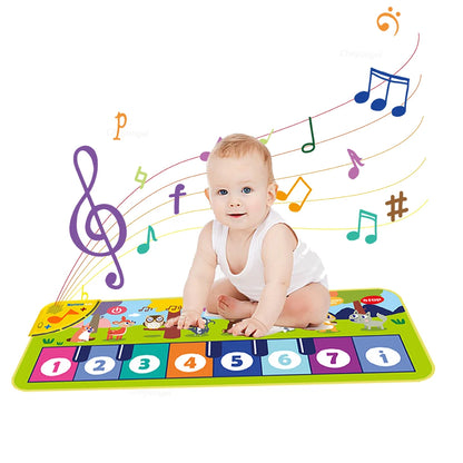 Kids Piano Mat Musical Floor Keyboard Toy for Toddlers
