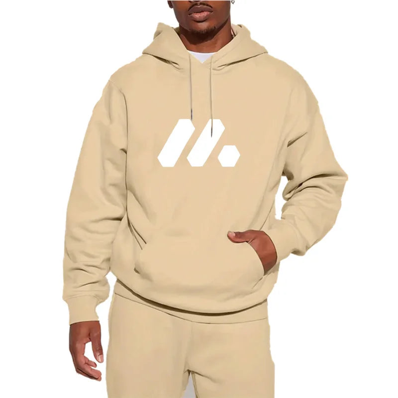 Graphic Print Hoodie Unisex Casual Long Sleeve Pullover Sweatshirt