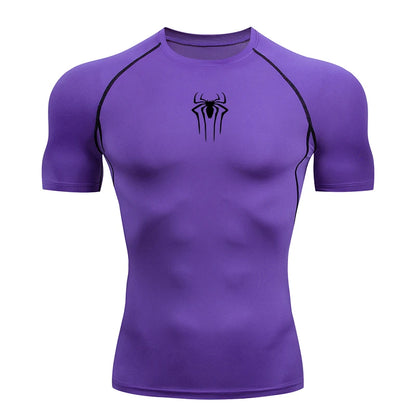 Men's Compression Sport T-Shirt – Quick-Dry Short Sleeve Gym Top