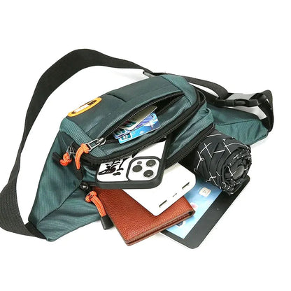 Waterproof Fanny Pack – Large Capacity Oxford Waist Bag
