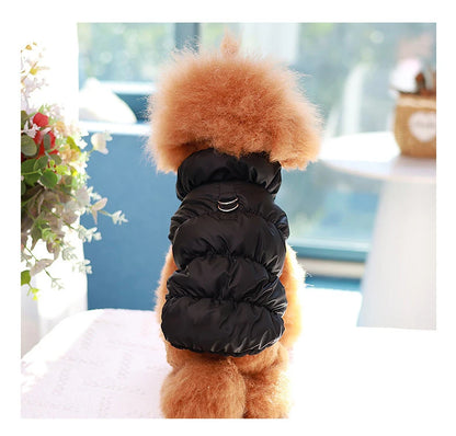 Pet Winter Puffer Jacket – Dog & Cat Insulated Coat