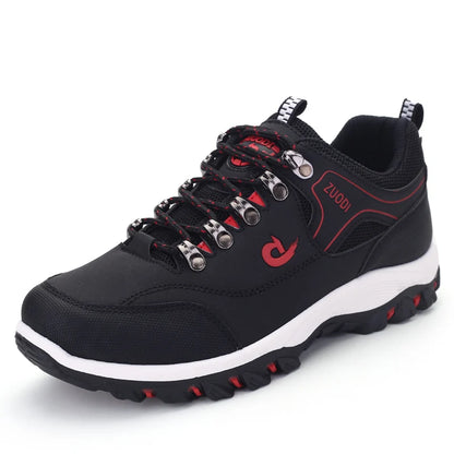 Men's Non-Slip Slip-On Hiking Shoes – Comfortable Outdoor Walking Sneakers