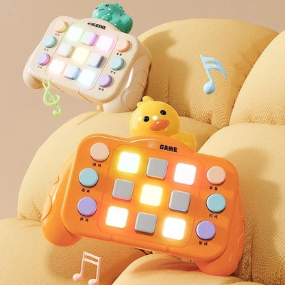 Montessori Busy Board – LED Light Switch Sensory Toy for Kids