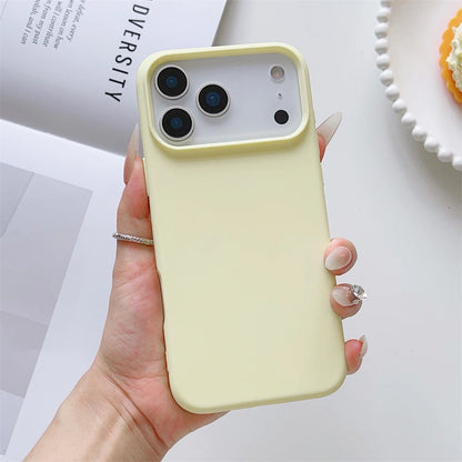 Matte Candy Color Phone Case Iphone 17 Air 16 16e 15 Pro Max Liquid Silicone Shockproof Protection