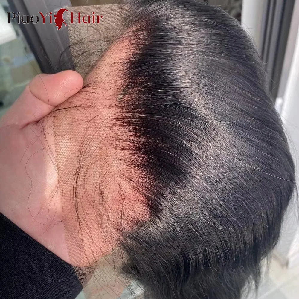 Frontal Only 13x6 Straight 13x4 Hd Lace Brazilian Human Hair Preplucked 4x4 5x5 6x6 Transparent 2x6