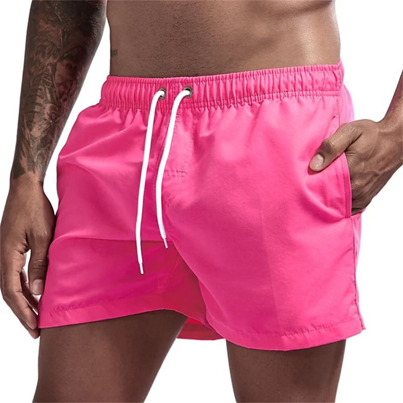 Men's Swim Trunks – Quick Dry Board Shorts with Mesh Lining