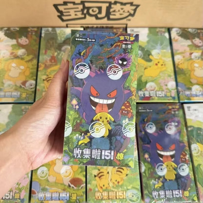 Pok Mon Ptcg Game Collectible Cards Simplified Chinese Zhu Zi 151 Series Gengar Ponyta Trading