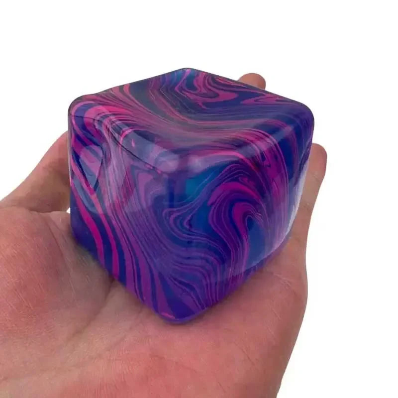 Stress Relief Squeeze Cube – Gel-Filled Slow Rebound Sensory Toy