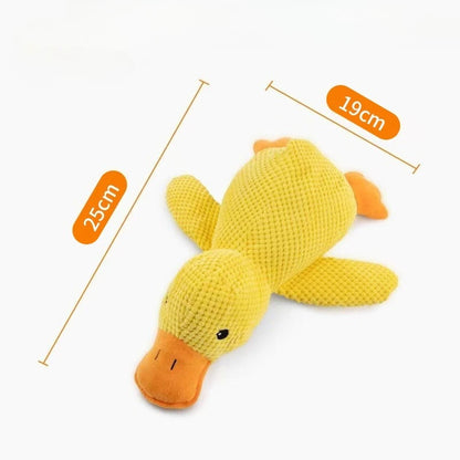 Plush Squeaky Dog Toy – Bite-Resistant Animal Chew Toy for Dogs