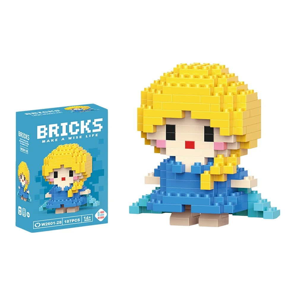 Disney Cartoon Mini Building Blocks Figure – Micro Brick Toy