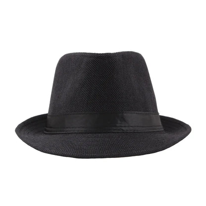 Fedora Sun Hat – Wide Brim Panama Jazz Cap for Men & Women
